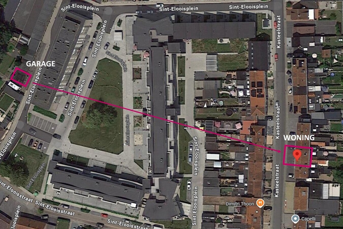 Rustig gelegen instapklare rijwoning met nabij gelegen garagebox 