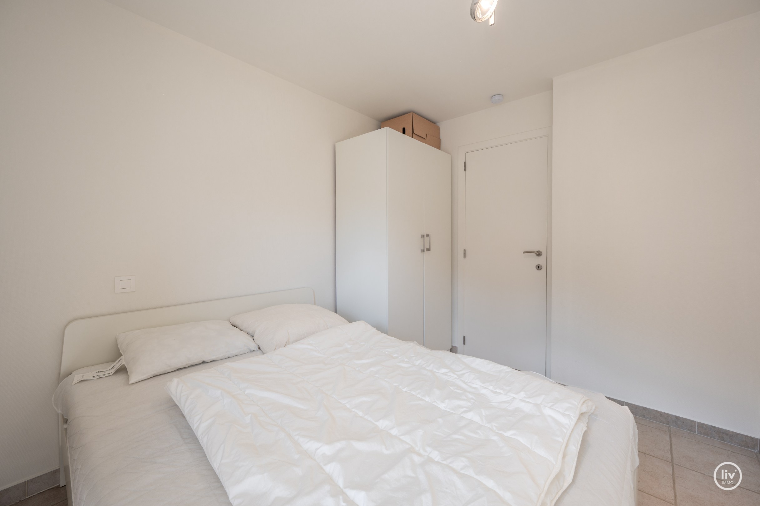 Aangenaam 2 slaapkamerappartement gelegen op een topligging in de Lippenslaan te Knokke. 