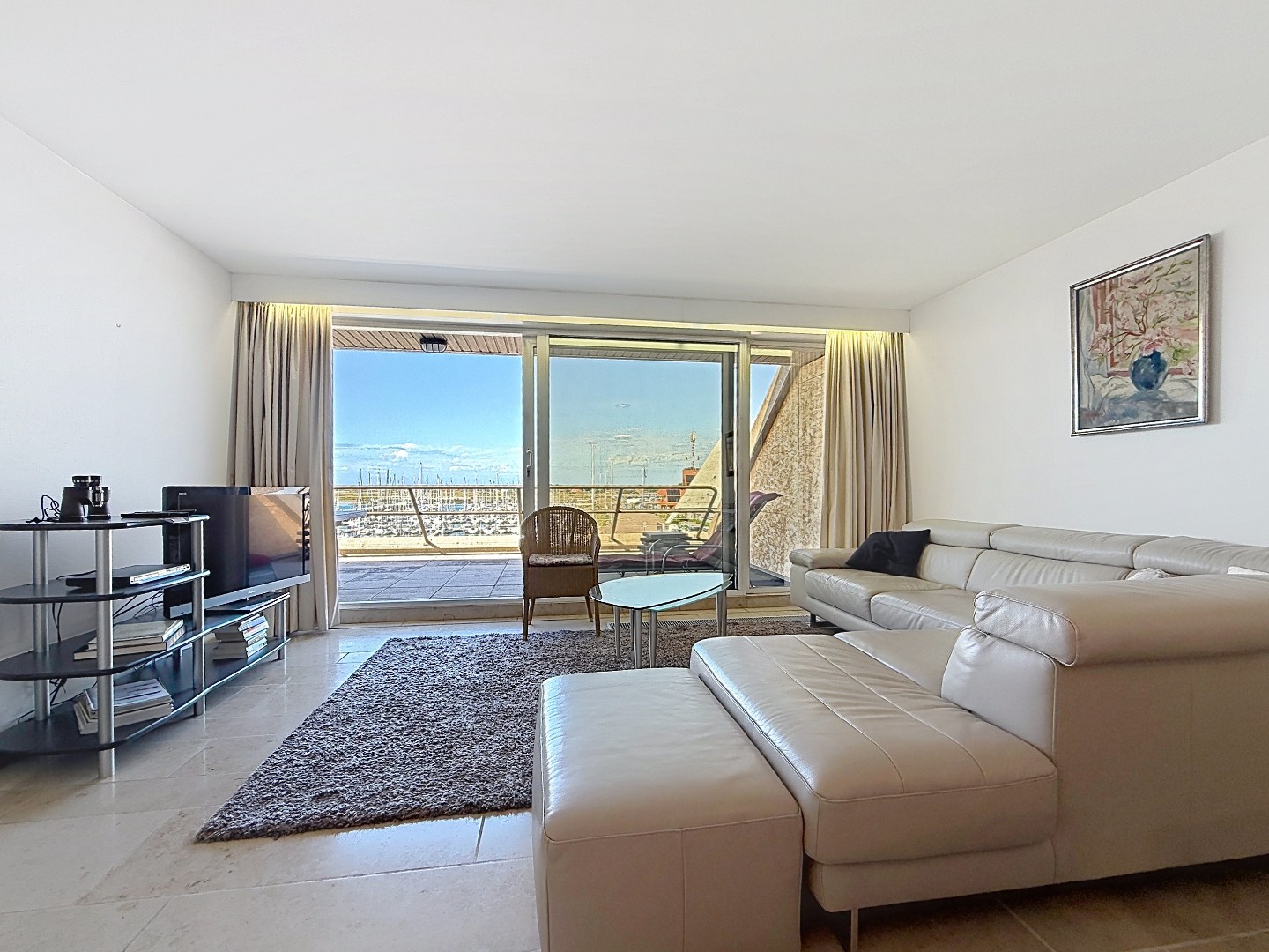 Appartement et zeezicht, lift en garage in Nieuwpoort - 2 slaapkamers, 2 badkamers, bouwjaar 1990, 52.00m² bewoonbare oppervlakte 
