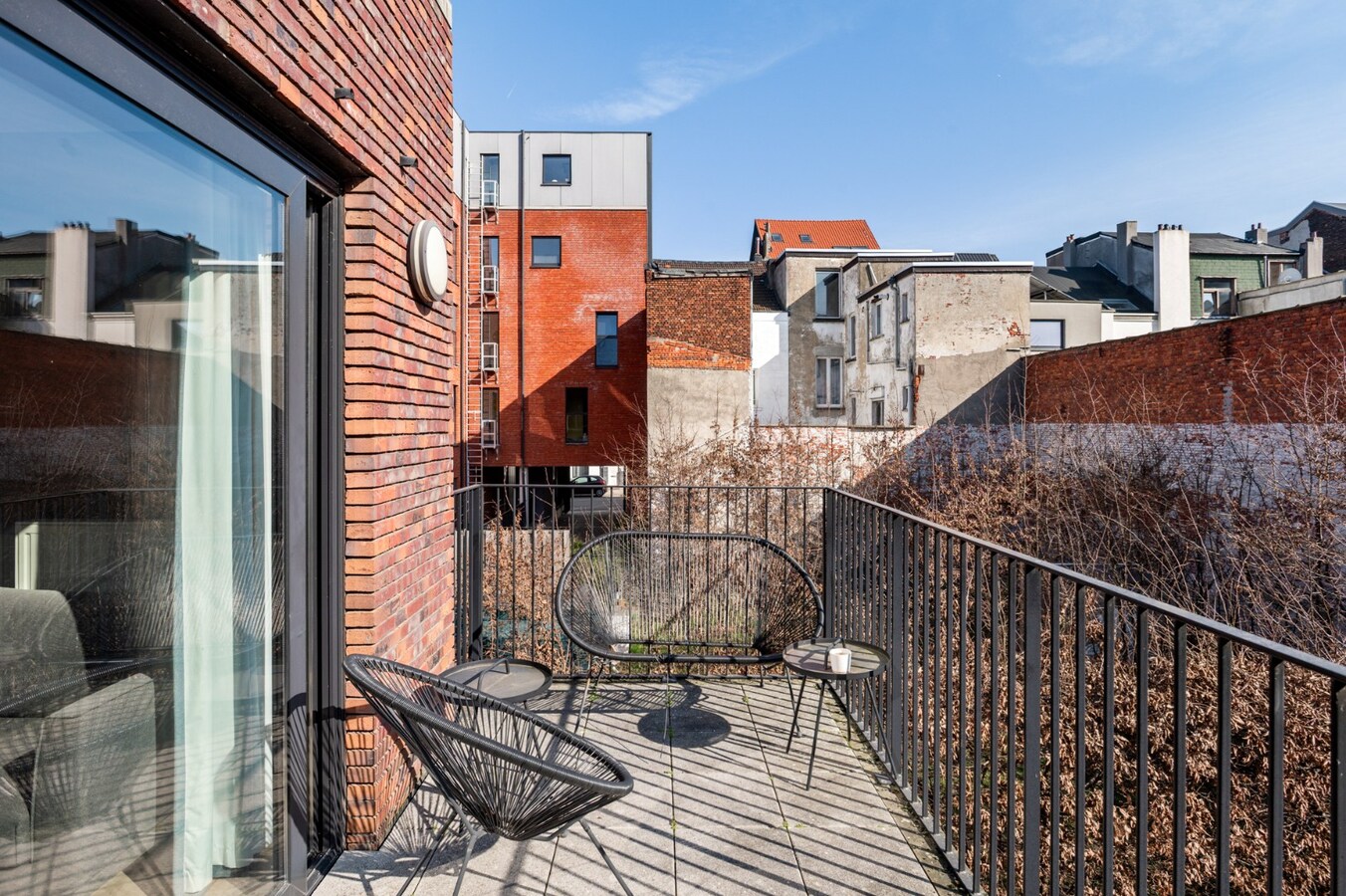 Recent appt. met ruim terras in het hippe Antwerpen-Dam! 