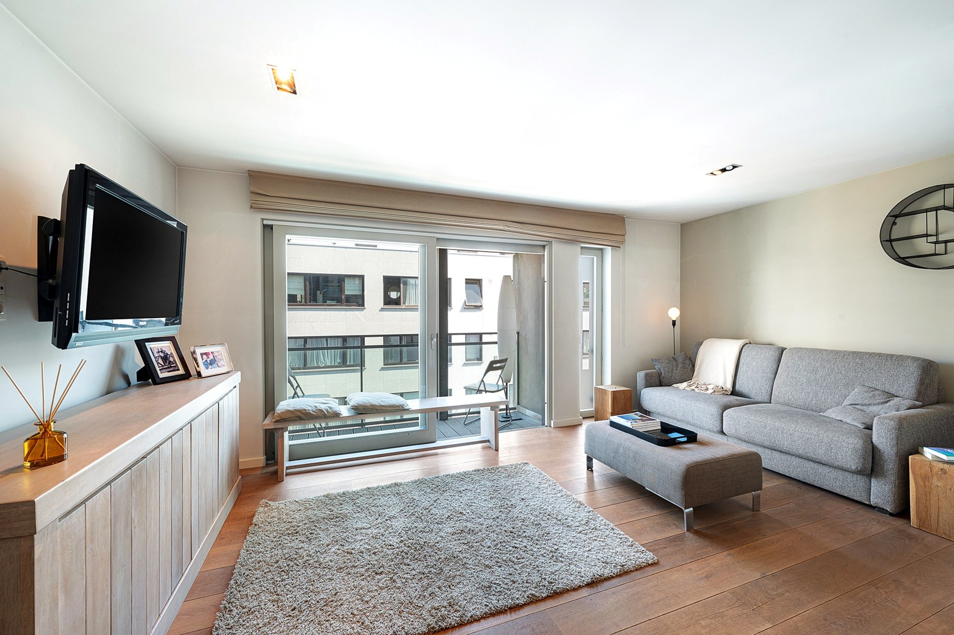 Recent 2-slaapkamer appartement centraal gelegen vlakbij zee in Knokke 