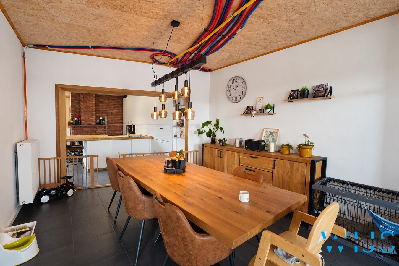 Gerenoveerde woning met ruime tuin in Doornzele/Desteldonk 