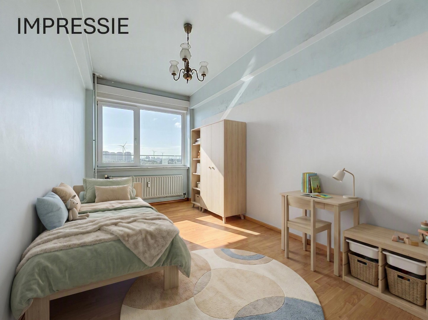 Fantastisch appartement op de 10de verdieping met adembenemend uitzicht en westgericht terras 