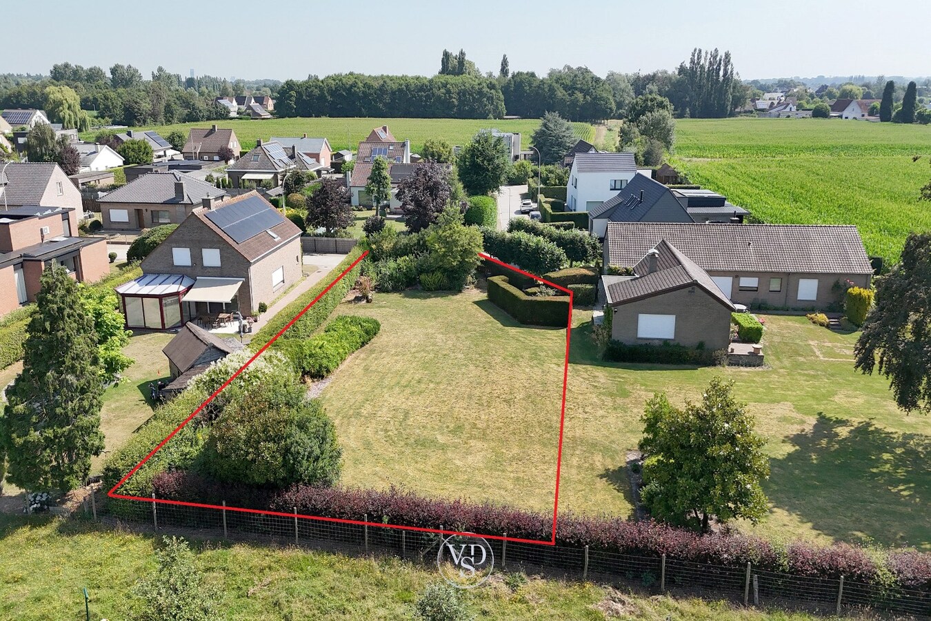 Exceptioneel gelegen bouwgrond. 