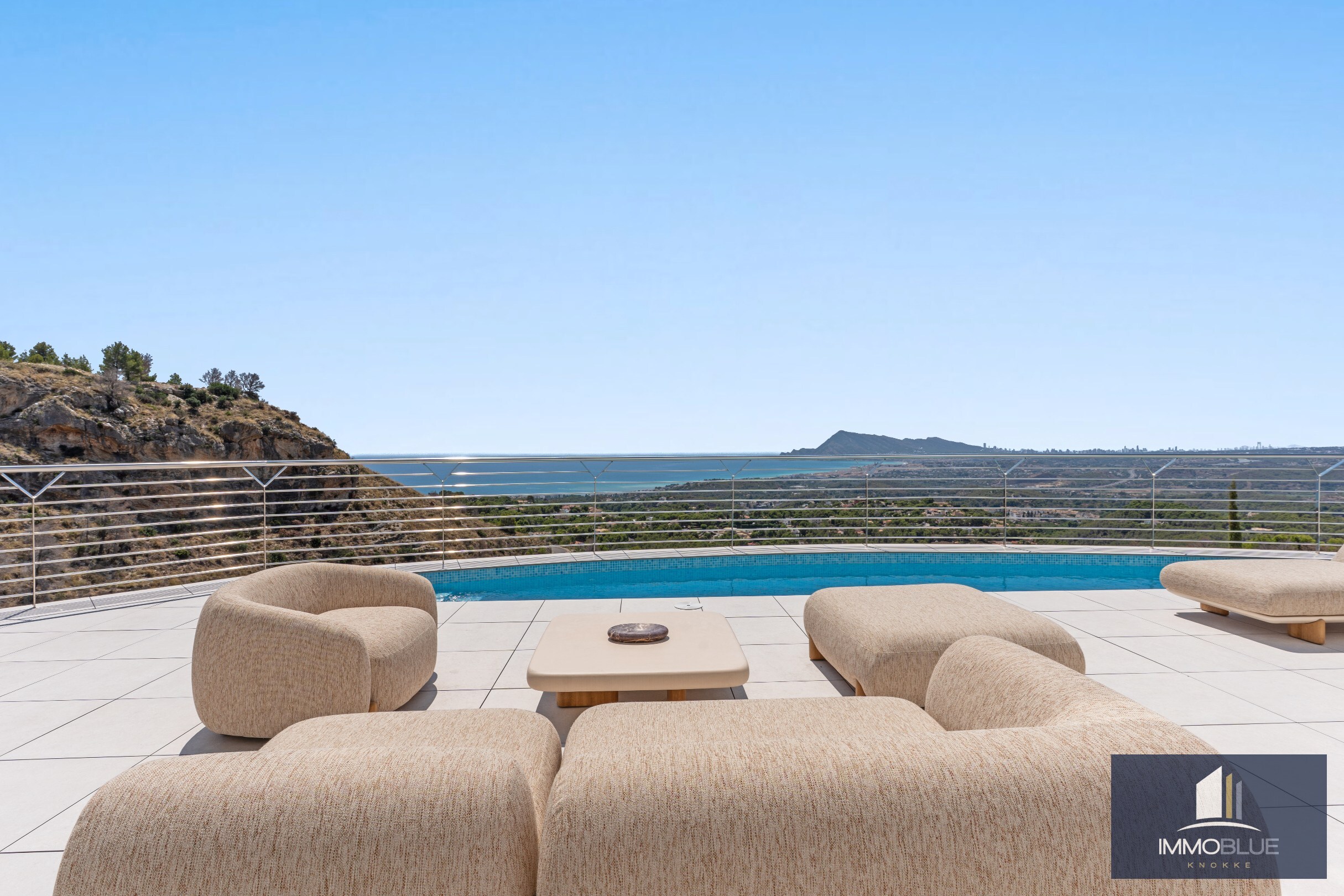 Villa design avec vue sur mer 