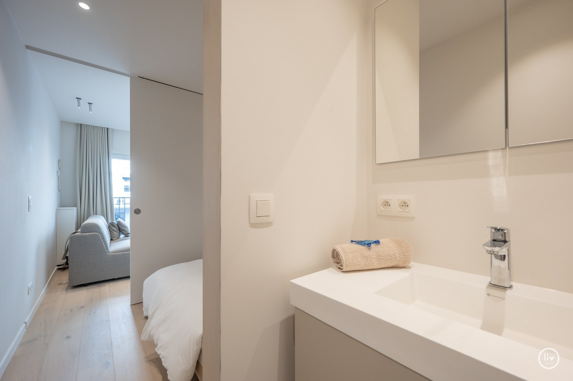 Agréable appartement d'une chambre avec terrasse dans un emplacement de choix sur l'avenue Van Bunnen à Knokke (rénovation 2026) 