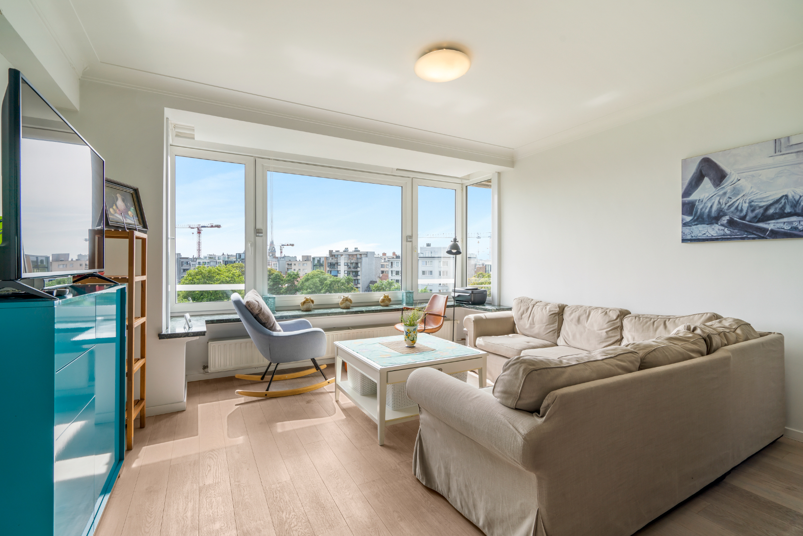 RUIM 2 SLAAPKAMER APP. MET ZICHT OP HET PARK 