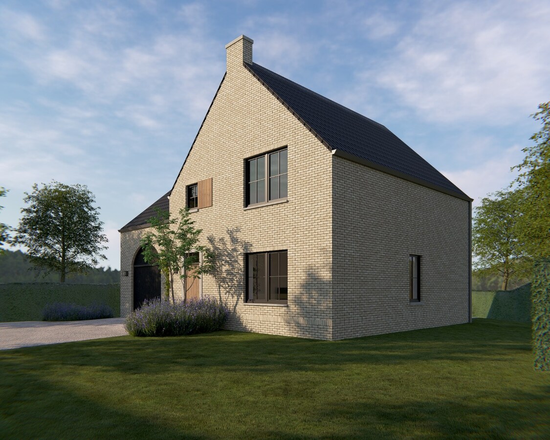 Stijlvolle Bijna Energie Neutrale nieuwbouwwoning op een perceel van 8a41ca gelegen op een zeer rustige locatie! 