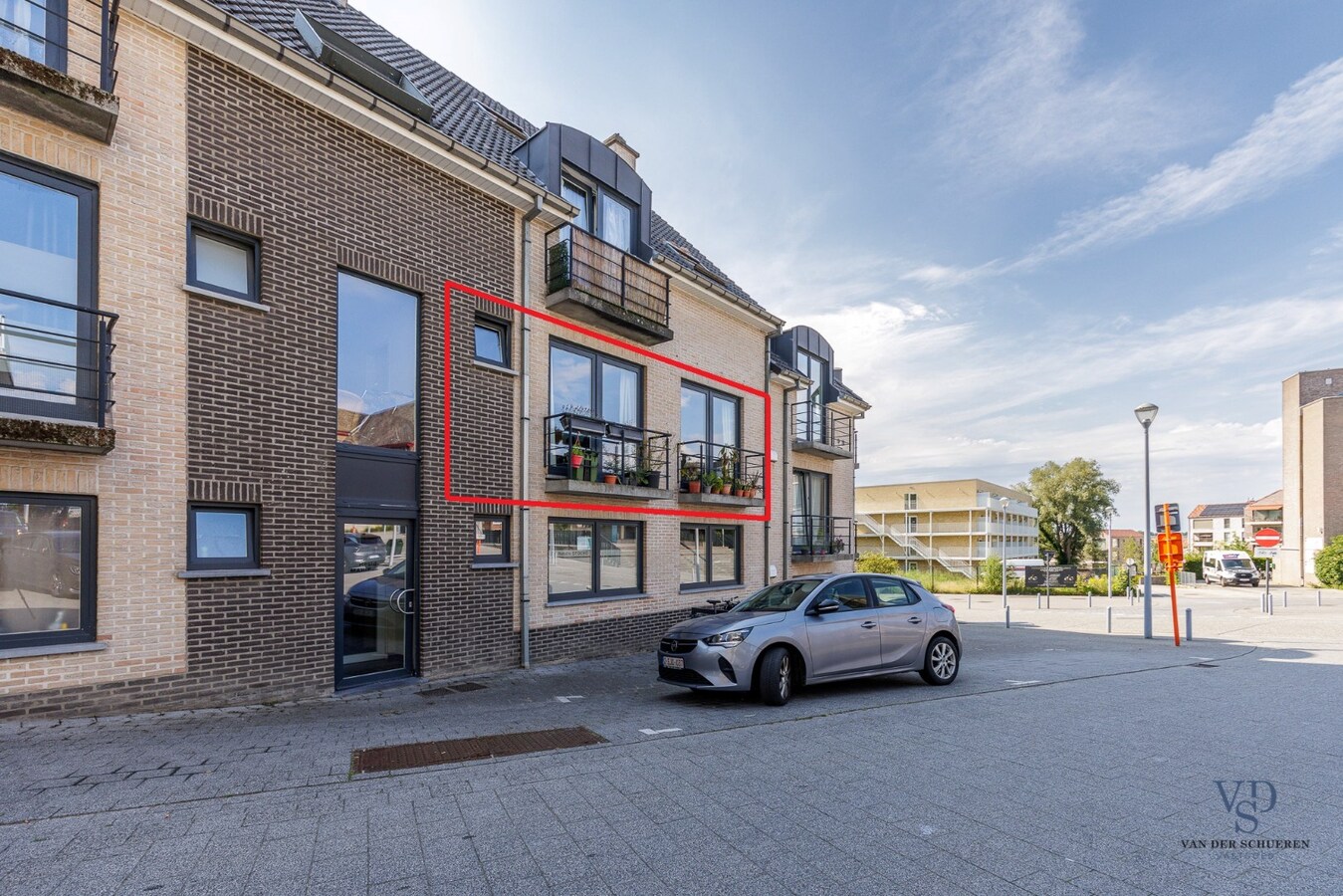 Goed gelegen 2 slpk-appartement. 