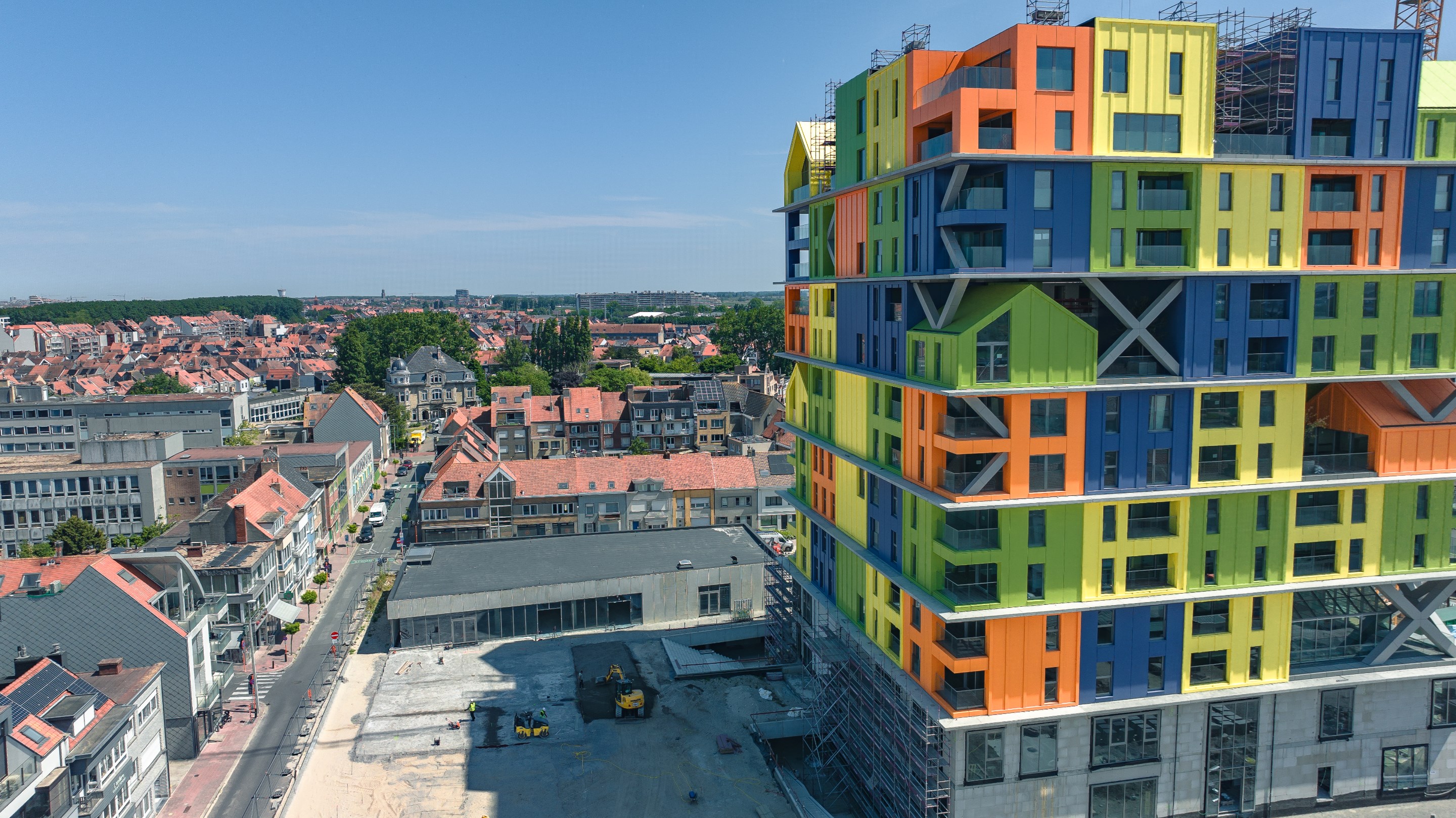 Projet de construction neuve Hoost (CAAAP) un nouveau point de repère à Knokke-Heist (Livraison prévue en novembre 2025 !!) 