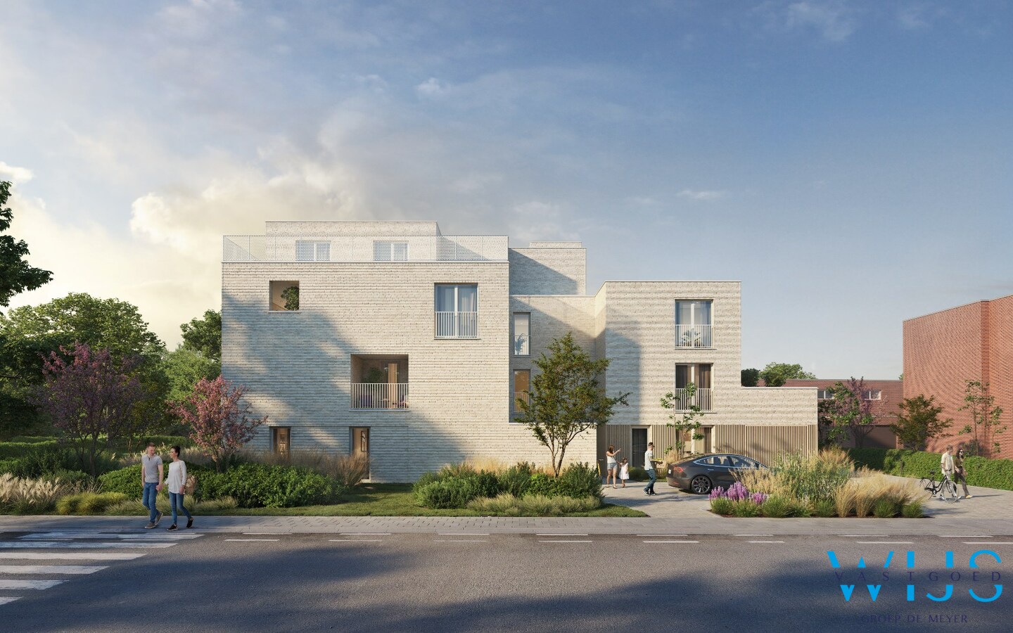 LAATSTE prachtig nieuwbouwappartement in stijlvol project te centrum Wachtebeke! 