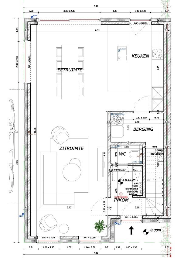 Halfopen nieuwbouwwoning met 3 slaapkamers te Koekelare 