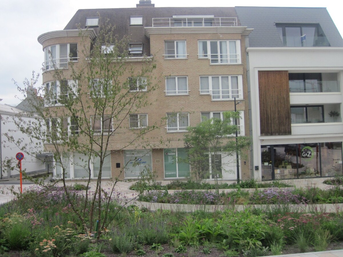 Aangenaam wonen op de Markt. 