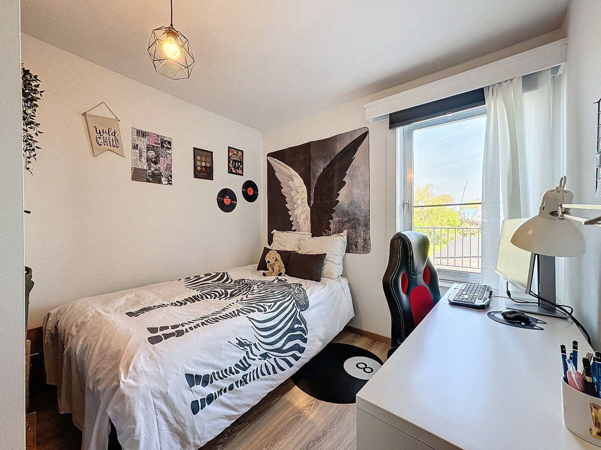 Energiezuinig tweekamerappartement met terras te Herzele 