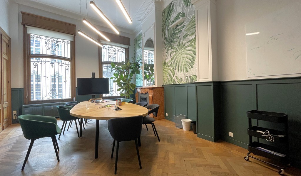 Kantoren te huur in prachtig herenhuis in centrum Antwerpen