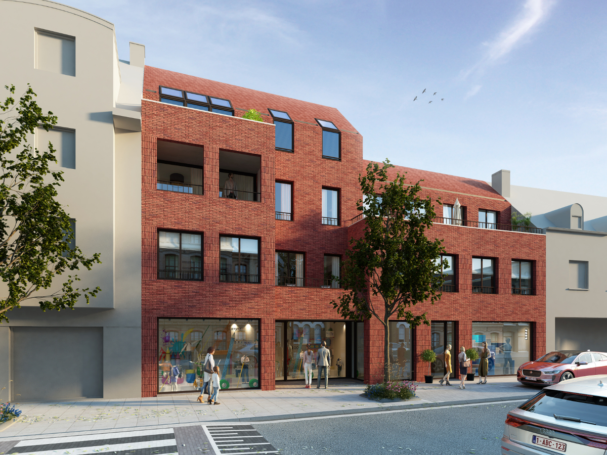 Nieuwbouwappartementen met aangename terrassen 