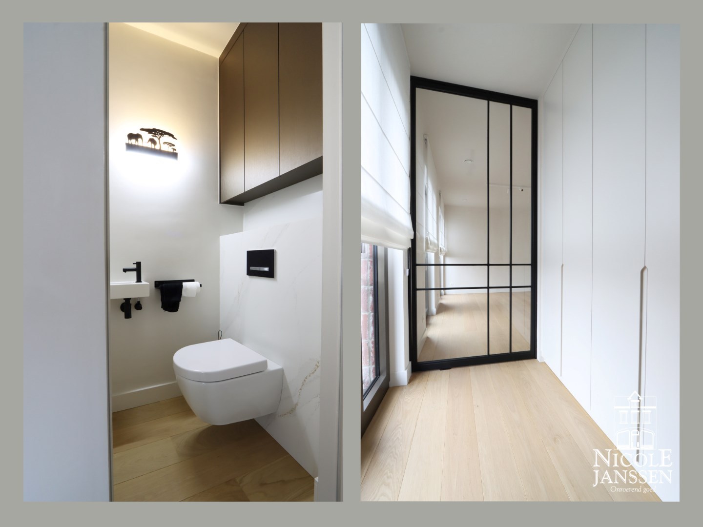 Inkomhal met gastentoilet