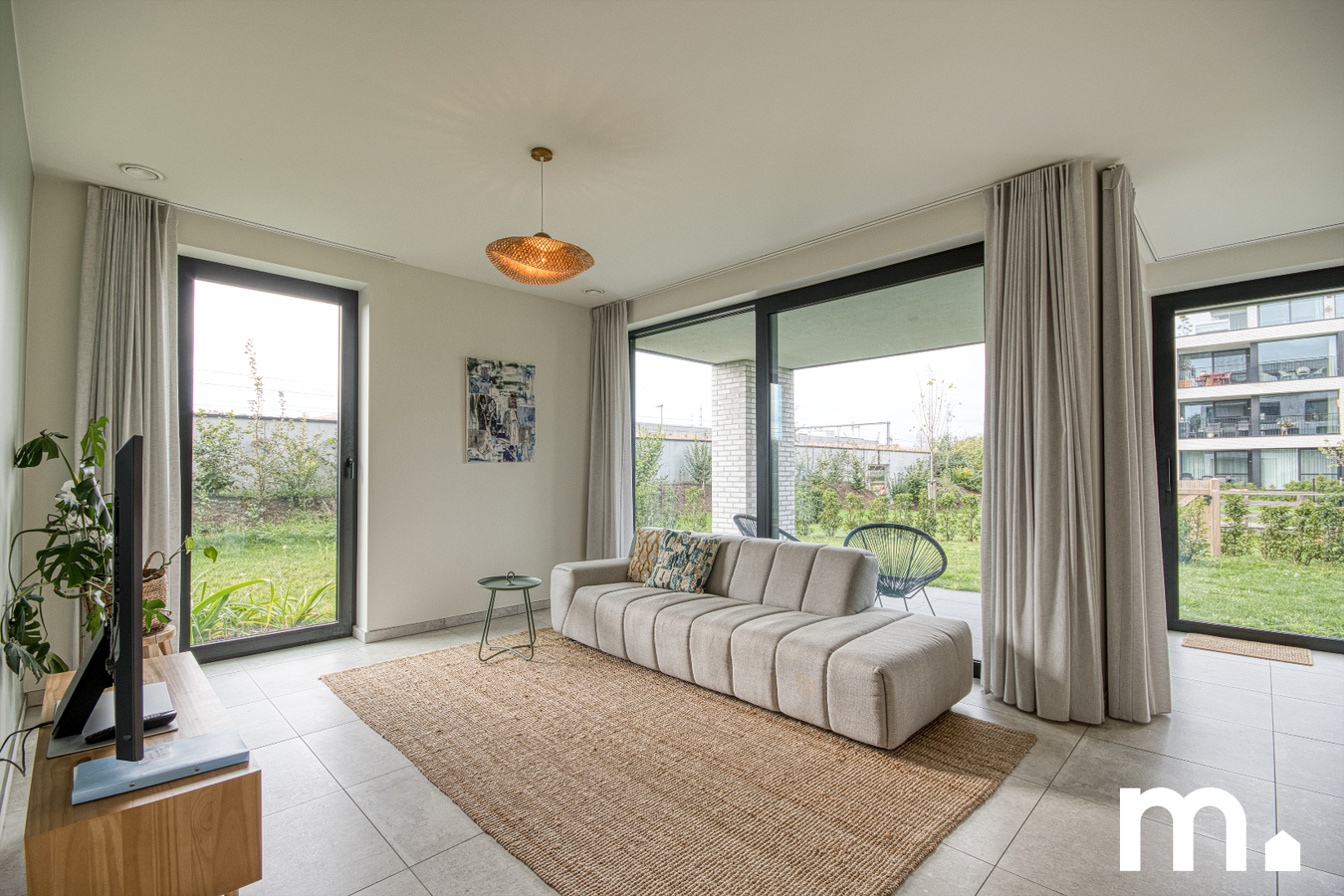 Gelijkvloers 2-slaapkamer appartement te Anzegem 