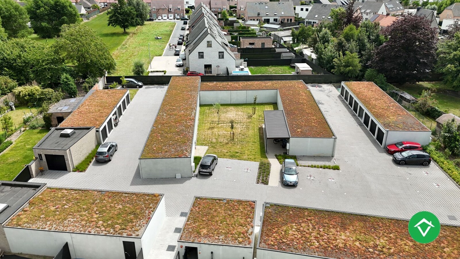 Uniek nieuwbouw appartement met 2 slaapkamers en veel zonlicht te Eernegem 