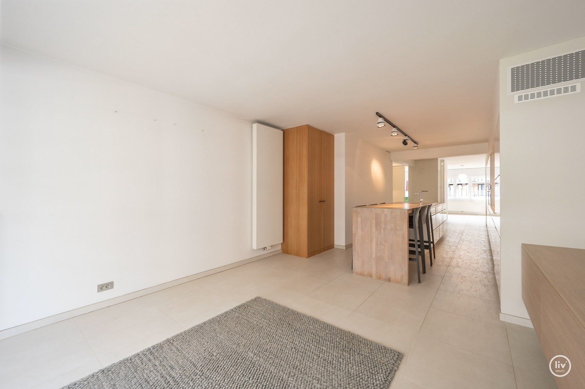 Bel appartement de deux chambres situé au centre de Knokke. 
