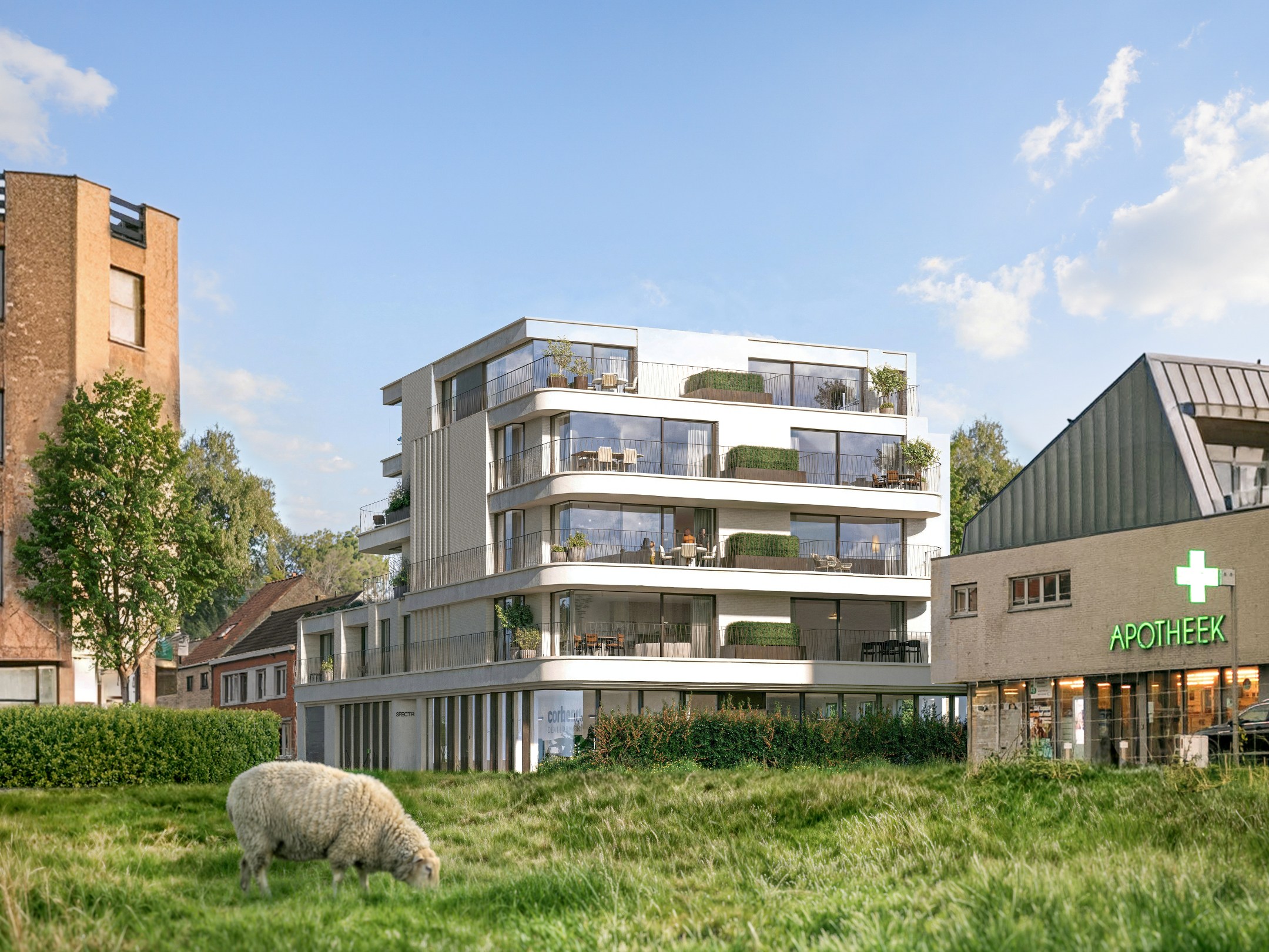 SPECTR – Exclusief wonen in Mariakerke 