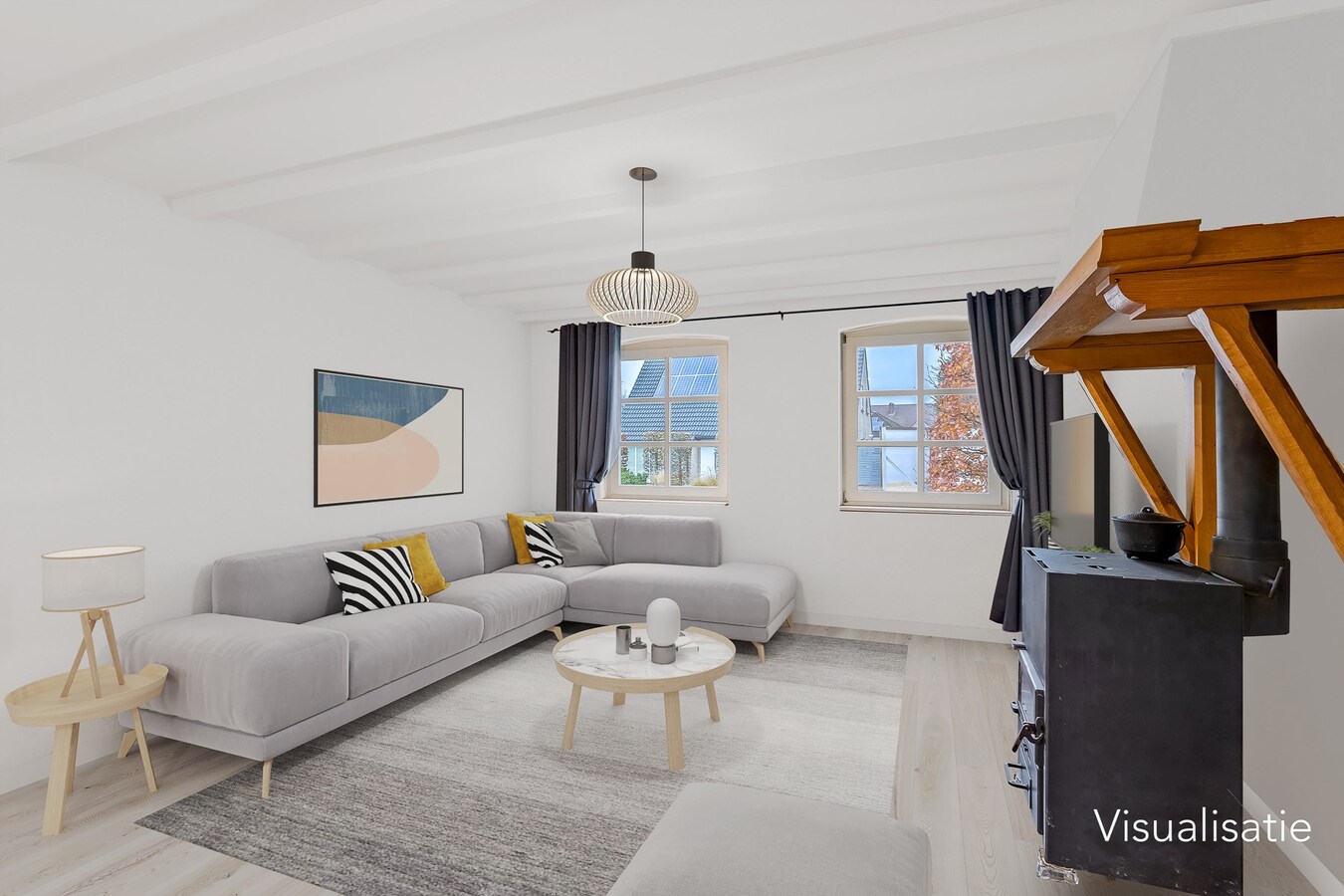 Vrijstaande woning met inpandige garage gelegen op een perceel van 784 m2 te Arendonk. 