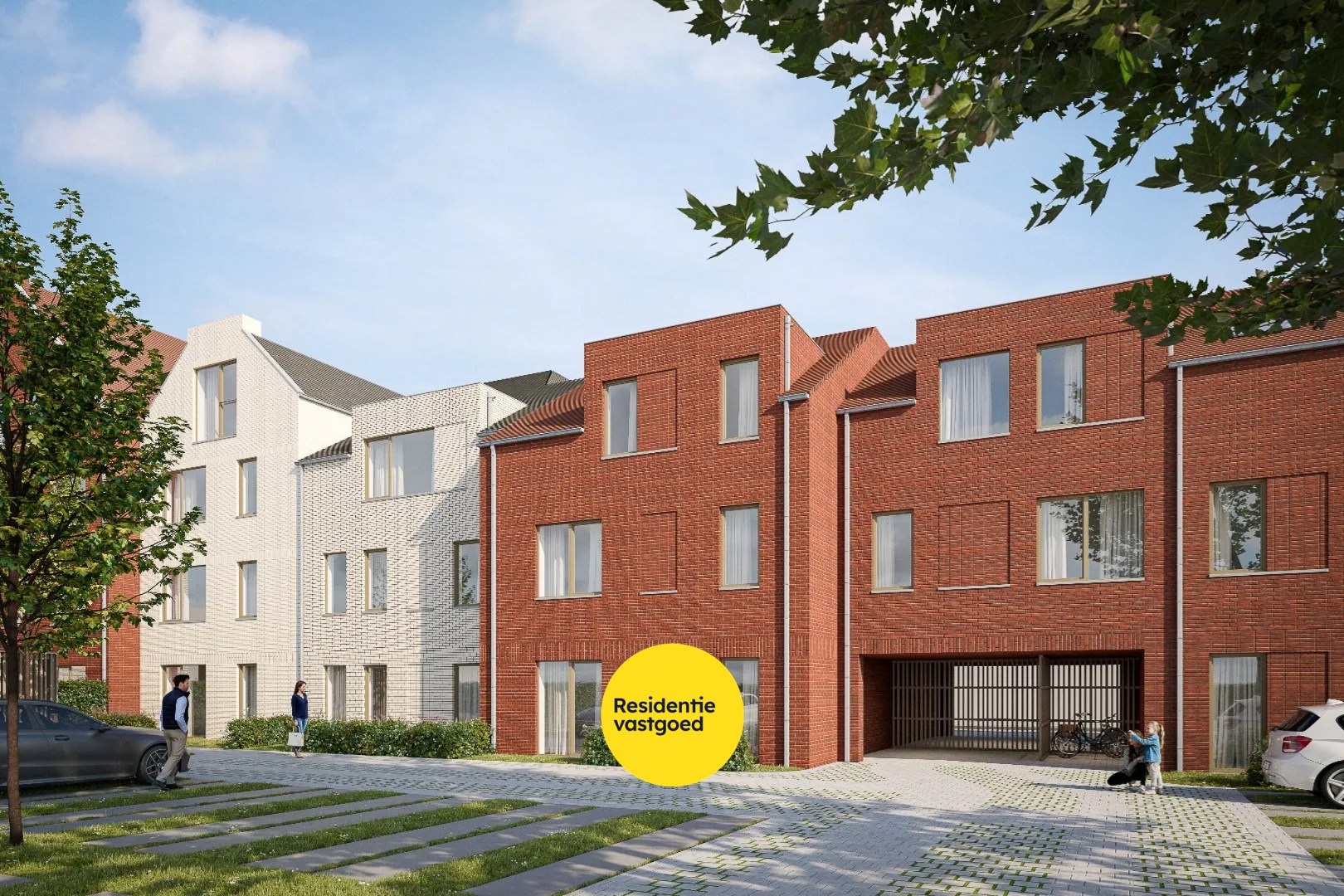 Nieuwbouwproject 'Residentie Brouwerie' brengt modern wooncomfort naar het centrum van Houthulst. 