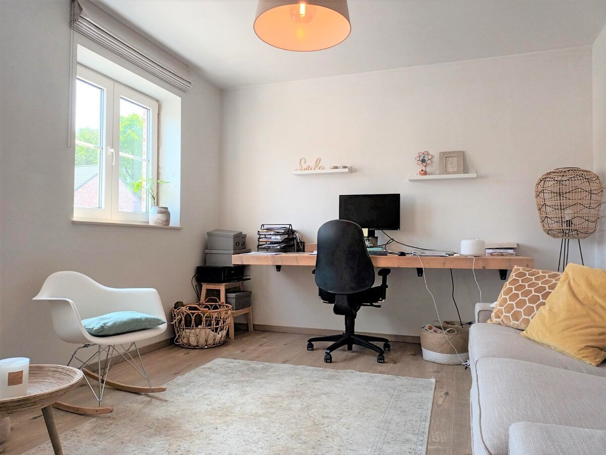 Prachtige woning met energielabel A, zeer rustig gelegen te Bolderberg. 