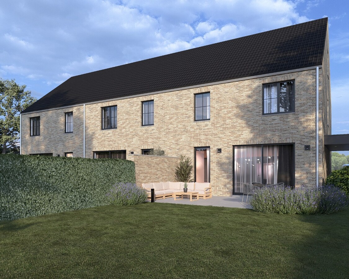 Landelijk project van 3 nieuwbouwwoningen op een rustige locatie te Bree! 