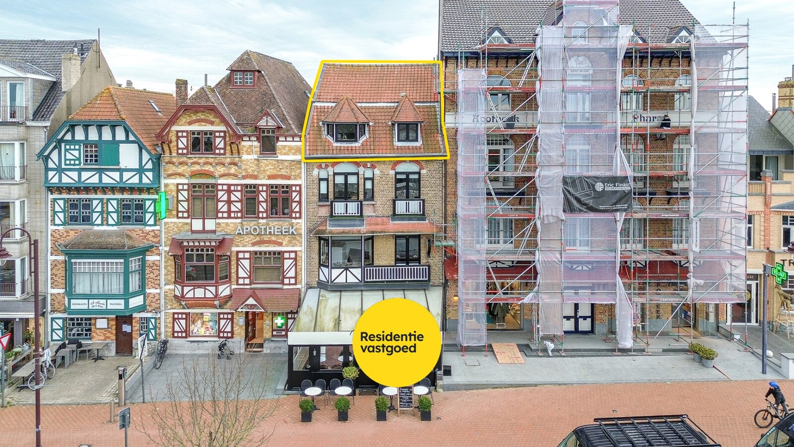 Te koop dak appartement - De Haan