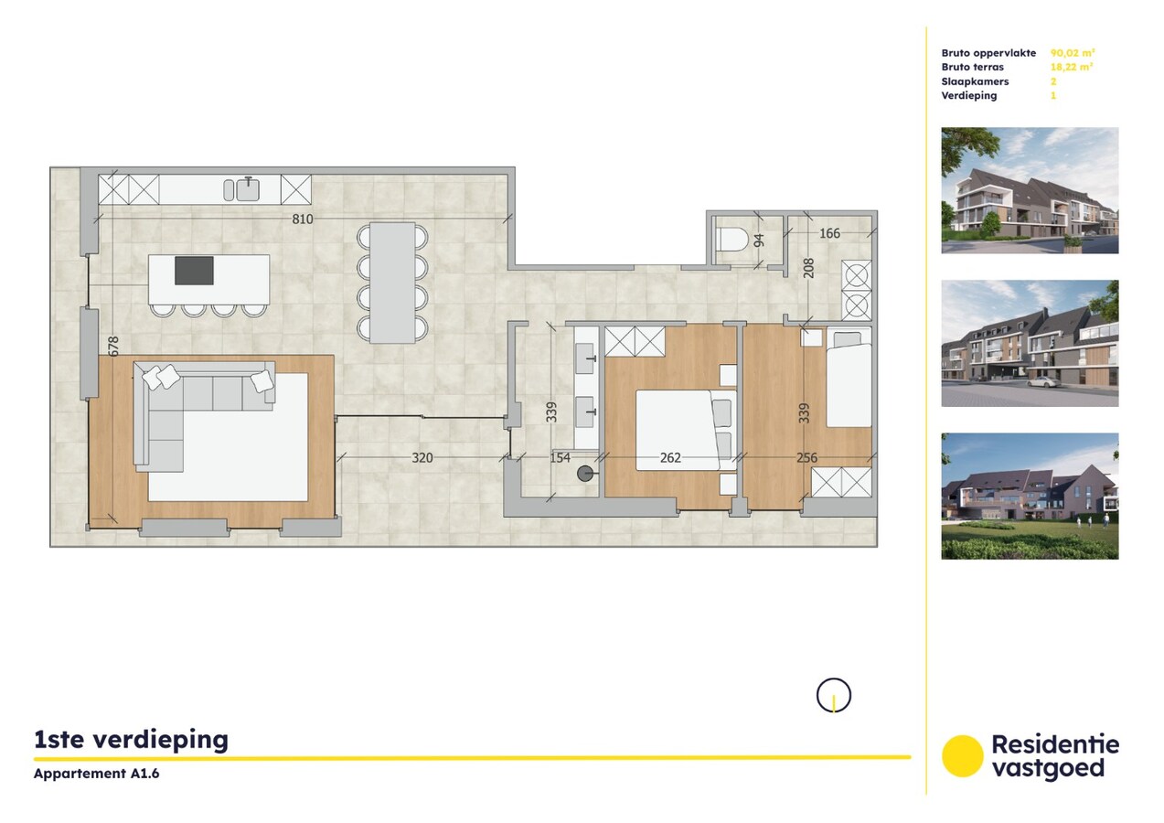 Te koop appartement - Oudenburg