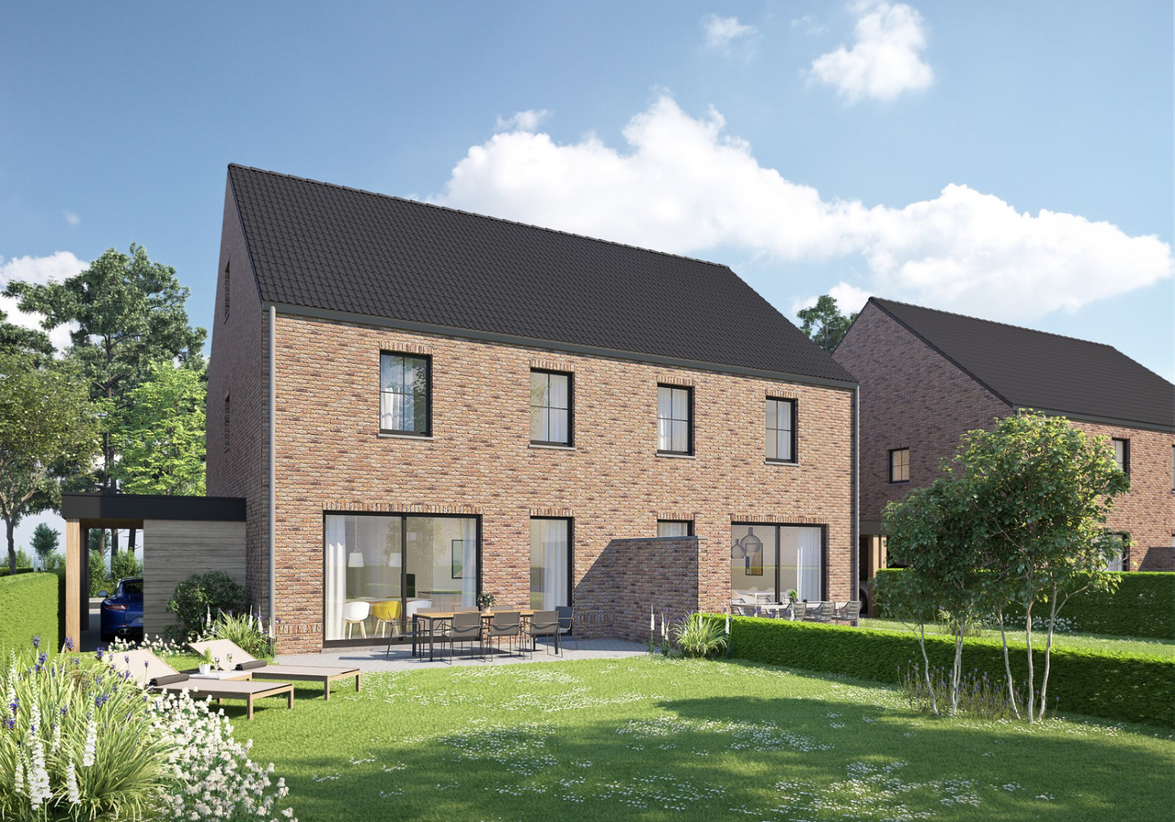 Ontdek 5 Bijna Energie Neutrale nieuwbouwwoningen (BEN) op een rustige locatie te Neeroeteren! 