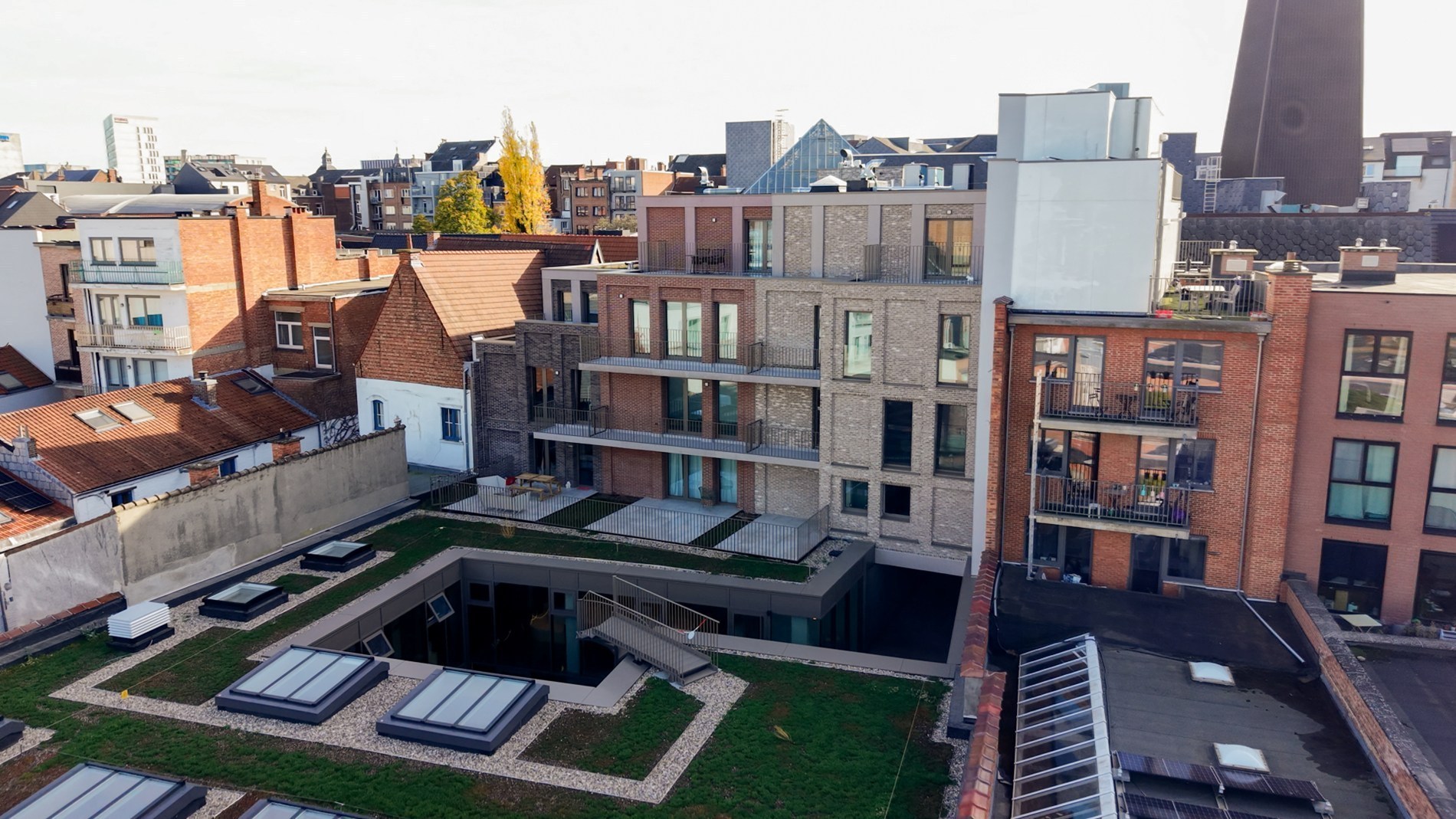 Nieuwbouw studio in hartje Leuven met kelderberging en parkeermogelijkheden! 6% BTW mogelijk! 