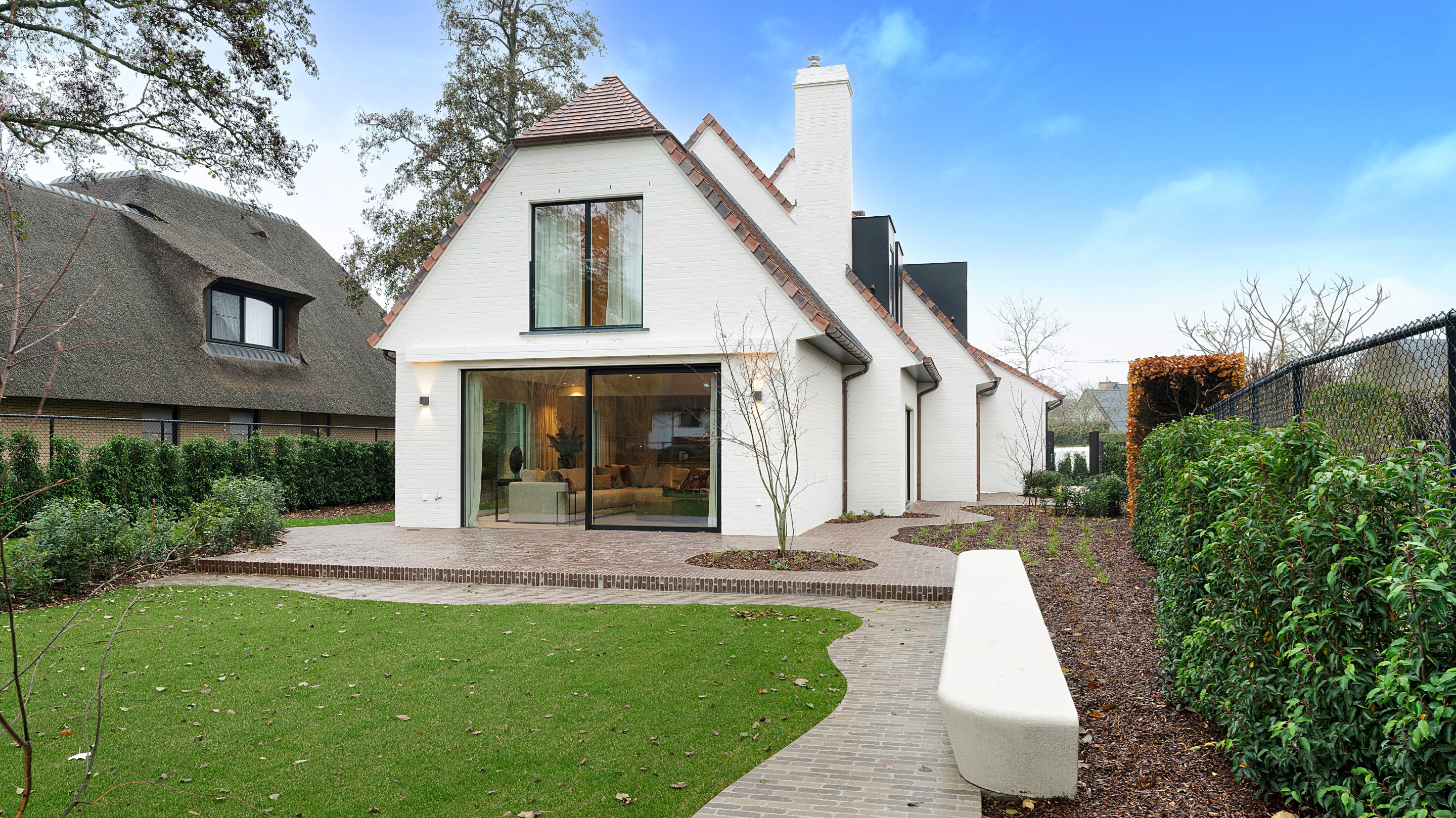 Luxueuze alleenstaande villa met 5 slaapkamers op rustige ligging in Knokke 