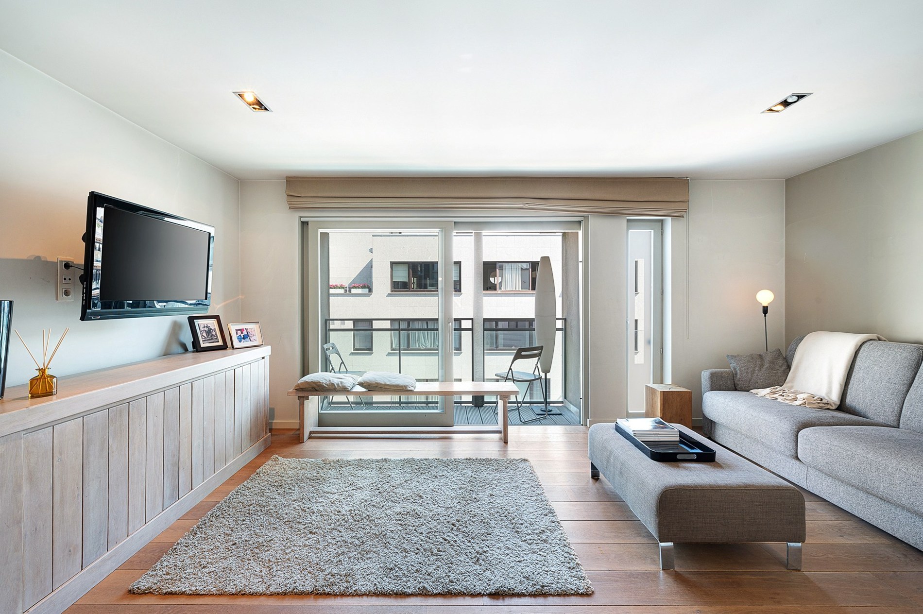 Recent 2-slaapkamer appartement centraal gelegen vlakbij zee in Knokke 