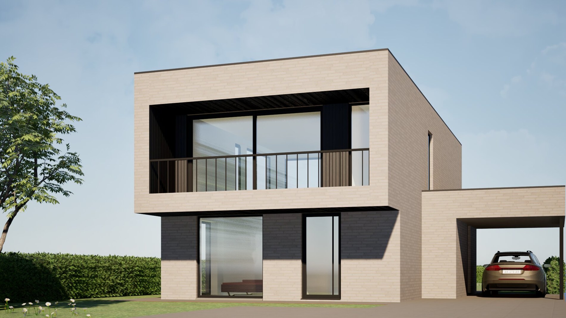 Bouwgrond voor open bebouwing in landelijke omgeving te Roksem (684 m²) 