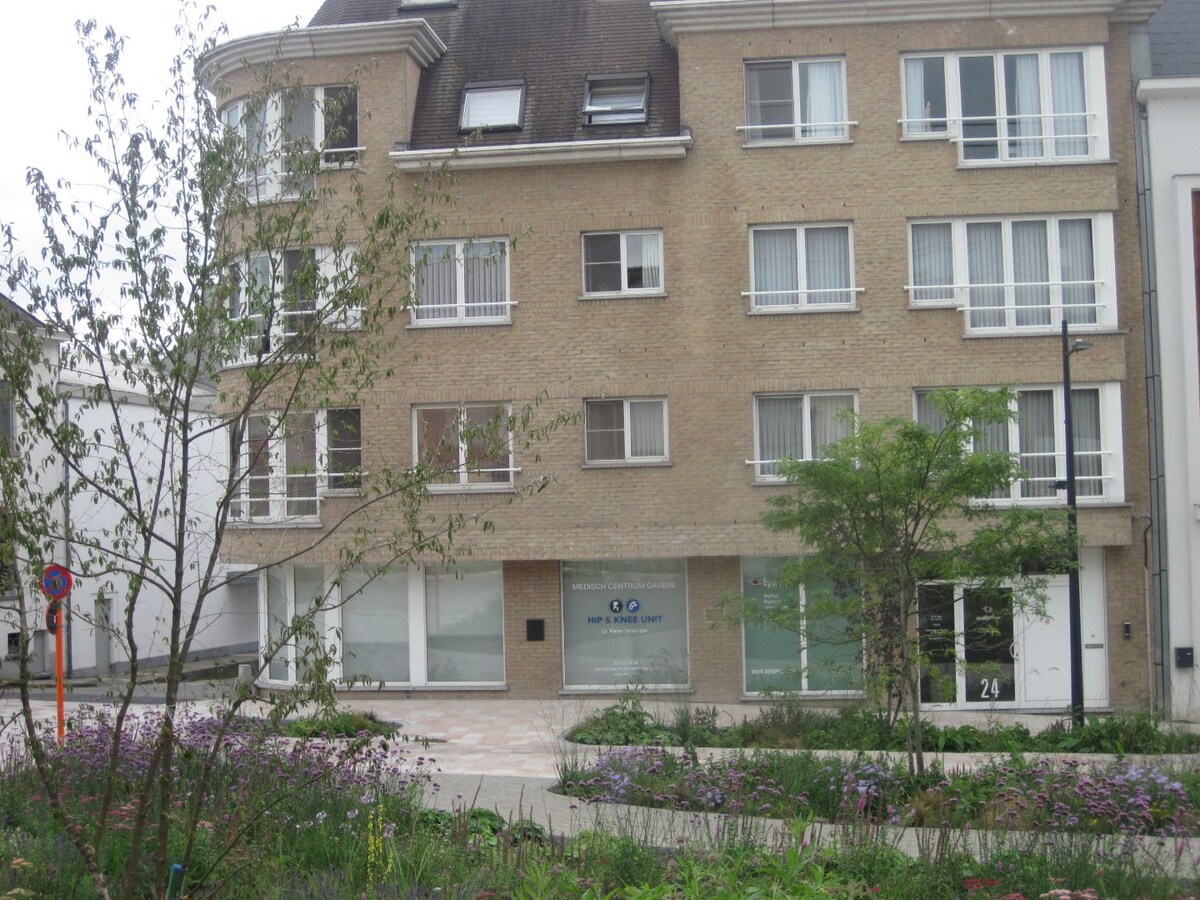 Aangenaam wonen op de Markt. 