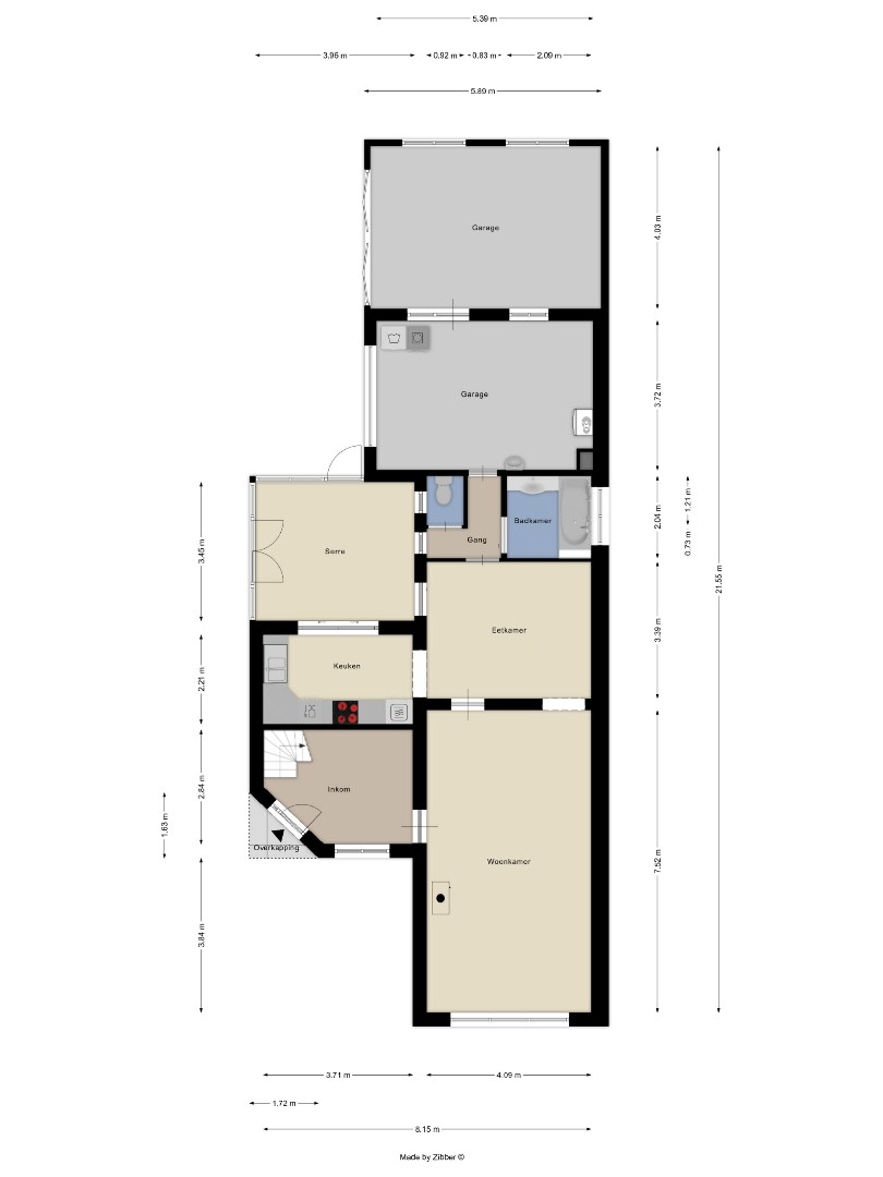 Open bebouwing op unieke locatie in Lubbeek met veel mogelijkheden  – EPC 567 kWh/m² - bewoonbare opp. 144 m² 