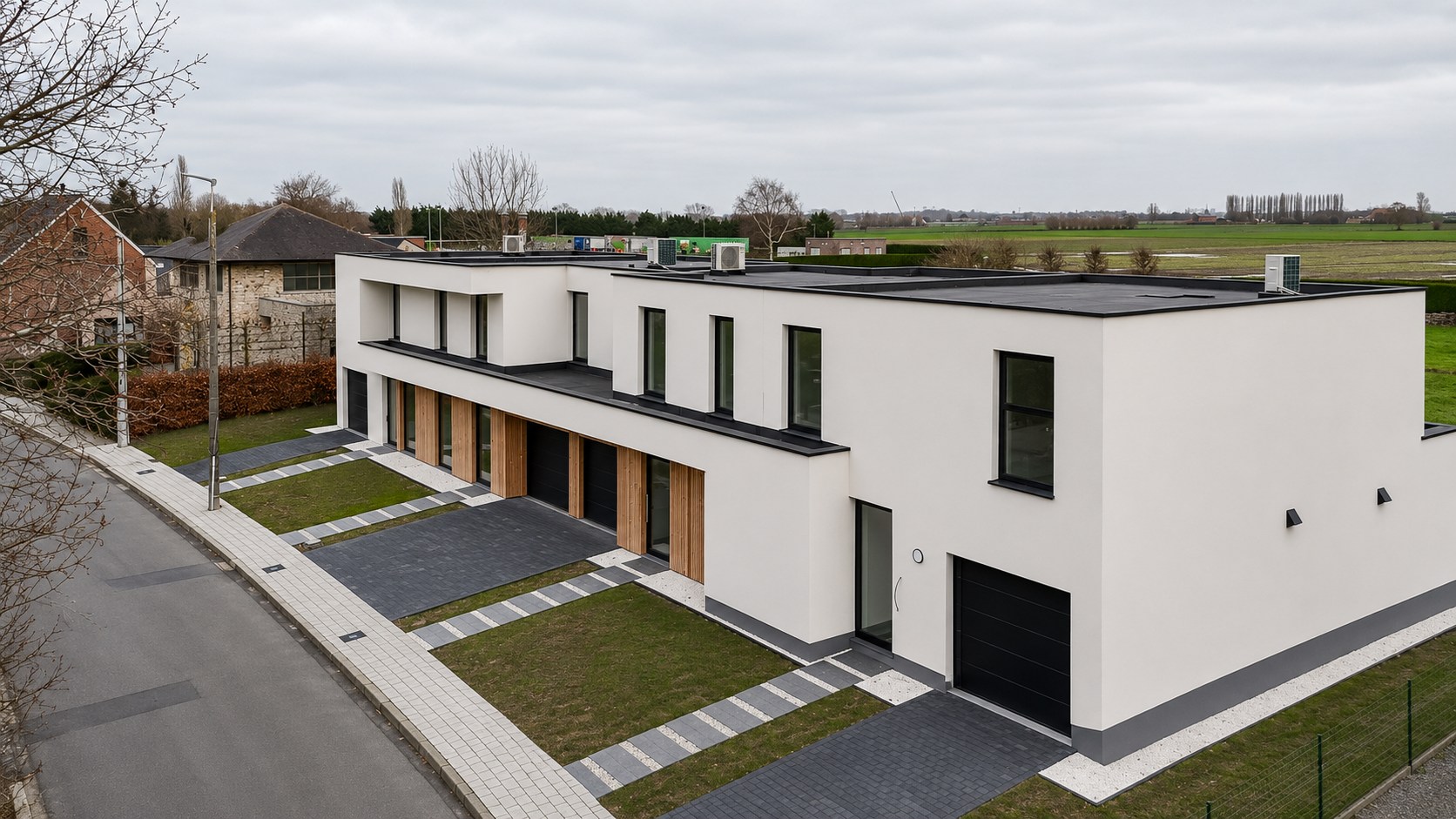 Ruime afgewerkte nieuwbouwwoning met landelijk zicht! 