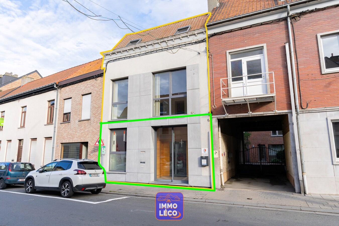 Bureaux de +/- 65m² situés au cœur du centre de Pecq, idéal professions libérales ! 