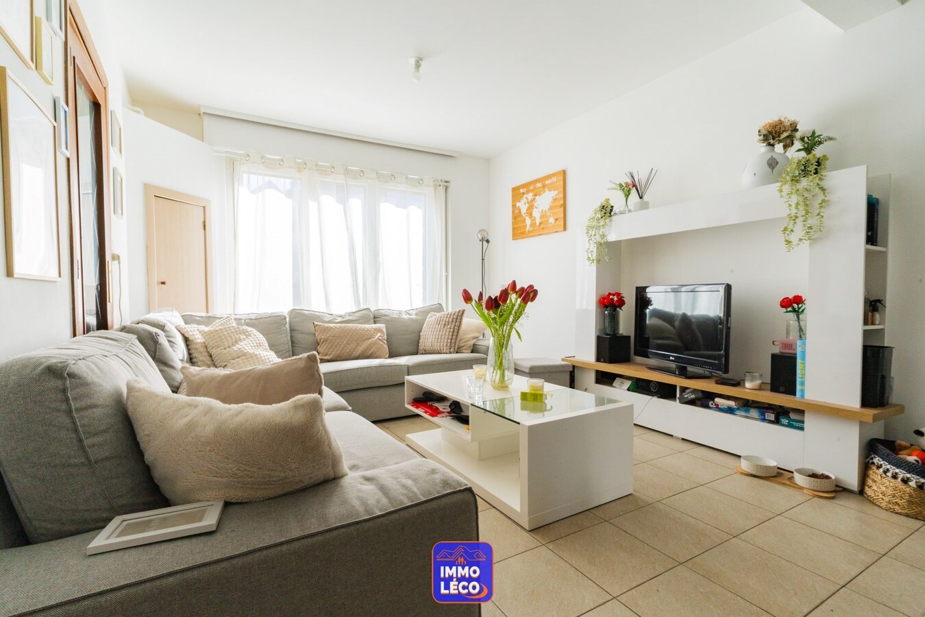 Maison rénovée avec jardin, dans le centre-ville. 