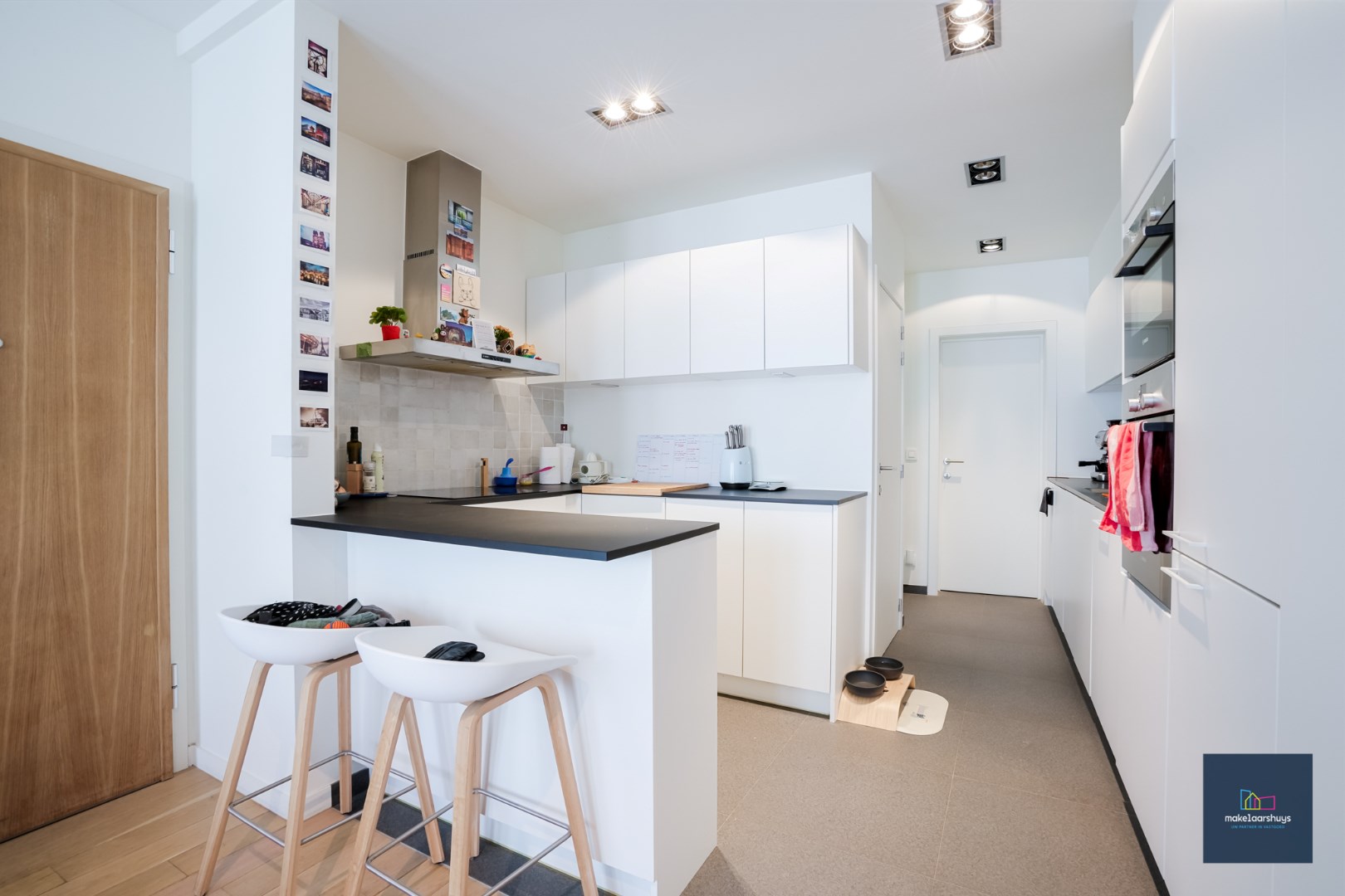 Zeer verzorgd 1-slaapkamerappartement met terrasje  nabij het centrum 