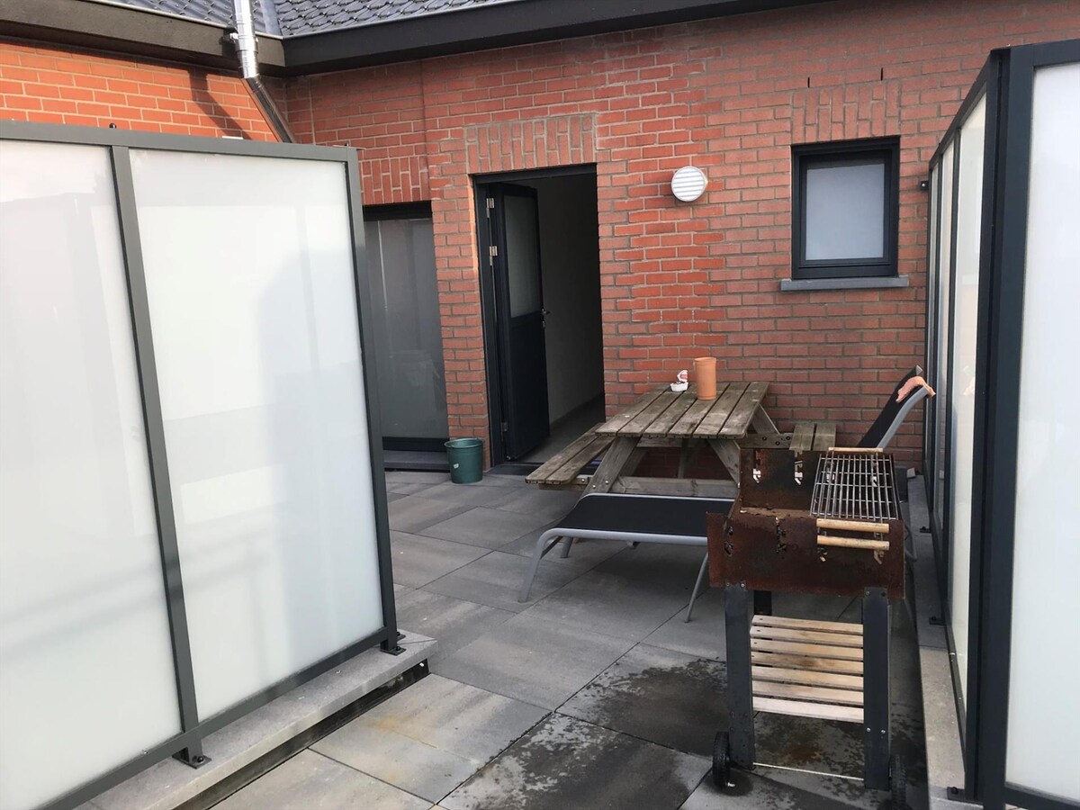 Uiterst ruim, energiezuinig appartement met groot terras 