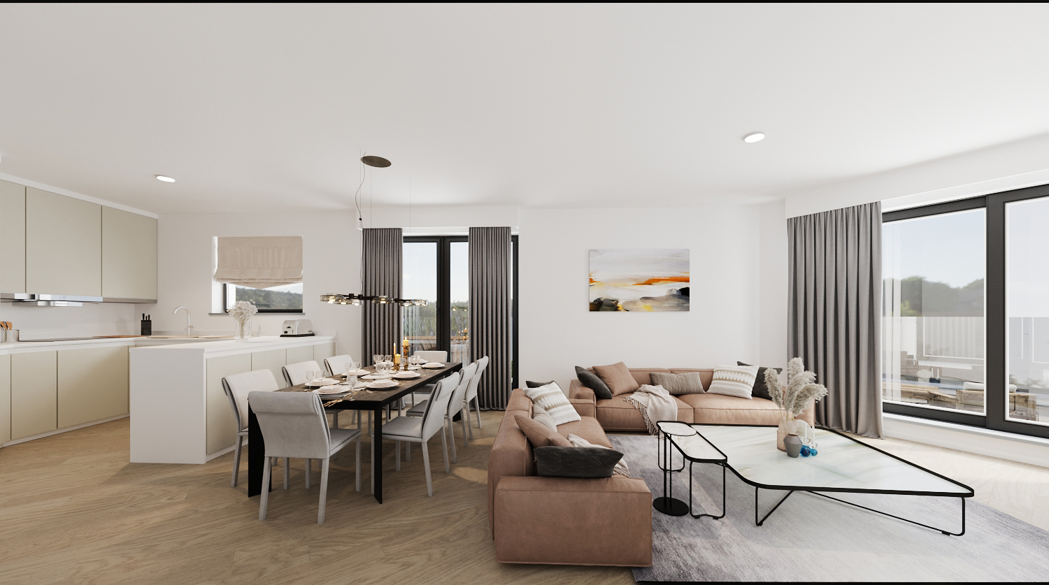 Residentie Hamveld - afgewerkte BEN-appartementen middenin het groen! 