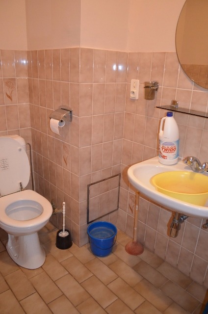 Gelijkvloers app met 2 slpks en garage te centrum Eeklo 