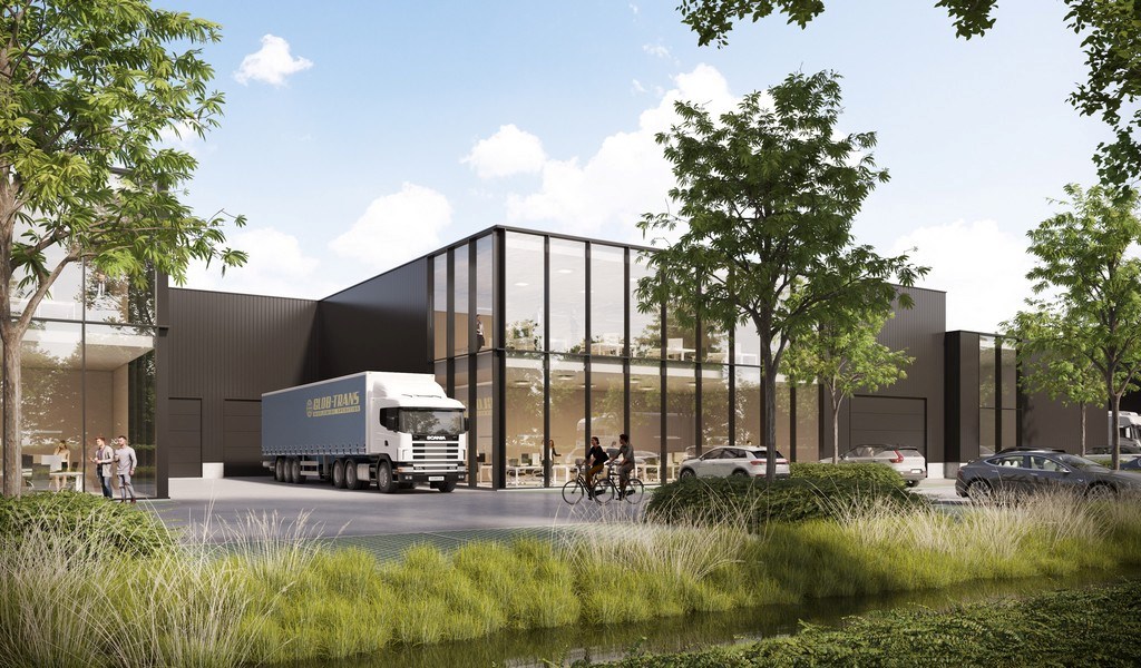Nieuwbouw loodsen te koop Antwerp Business Park te Hoboken