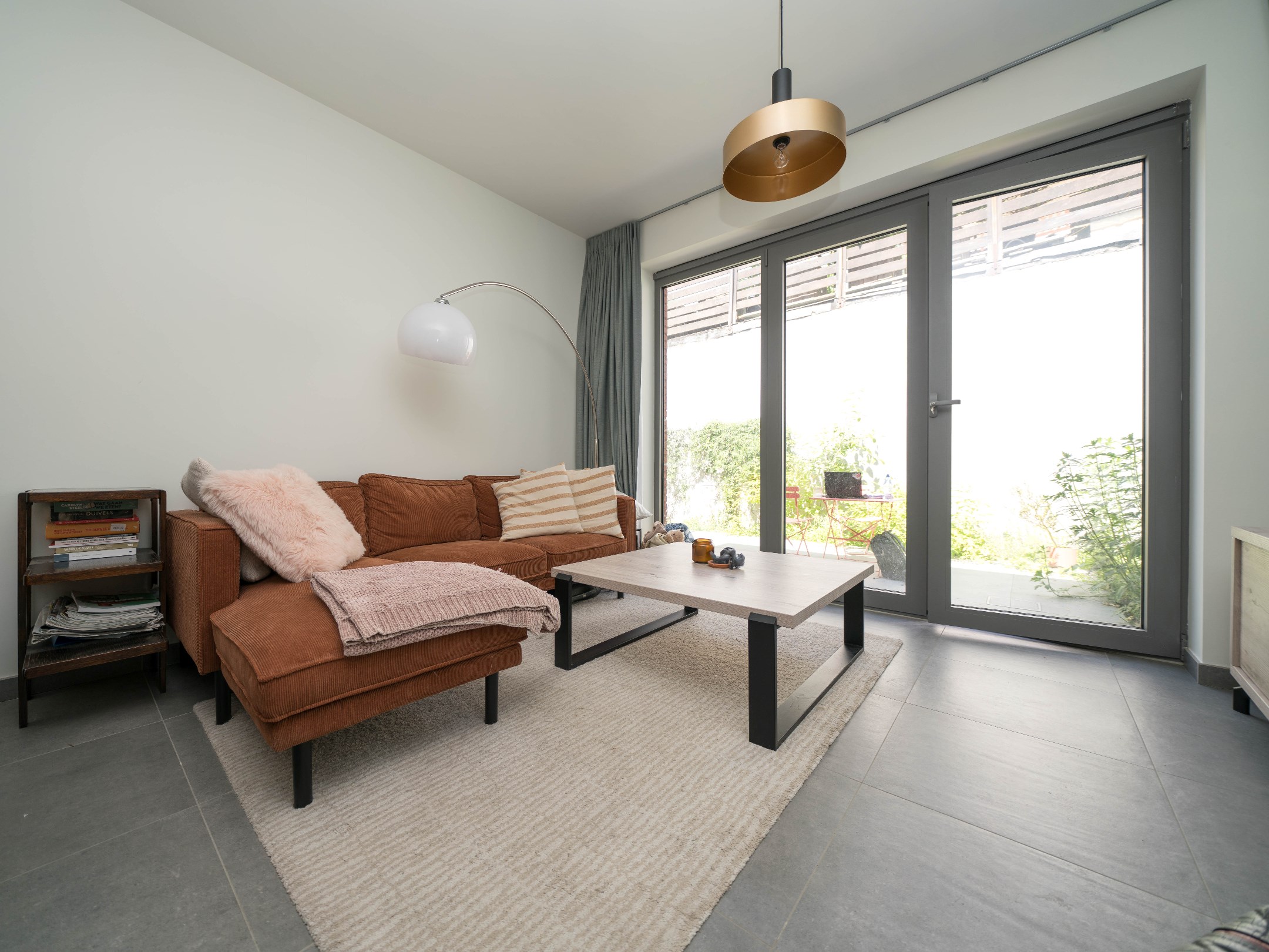 Gelijkvloers appartement met stadstuin centrum Strombeek 