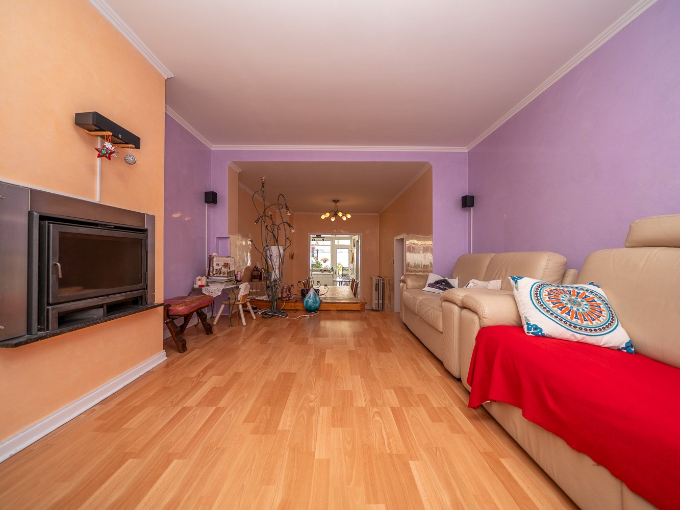 Charmante woning met 4 kamers en stadstuin 