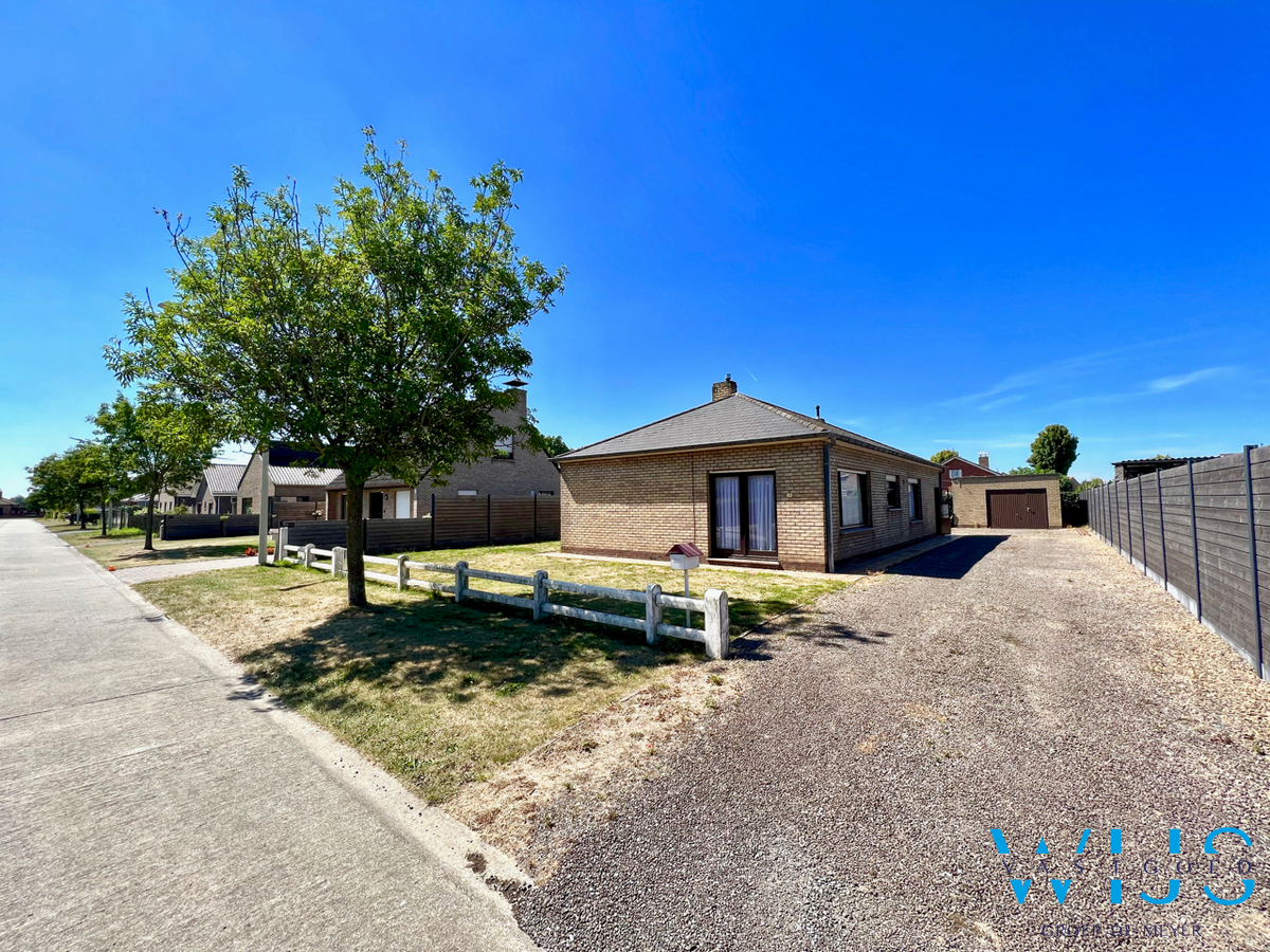 Toffe bungalow op 651m² te Evergem/Rieme ! 