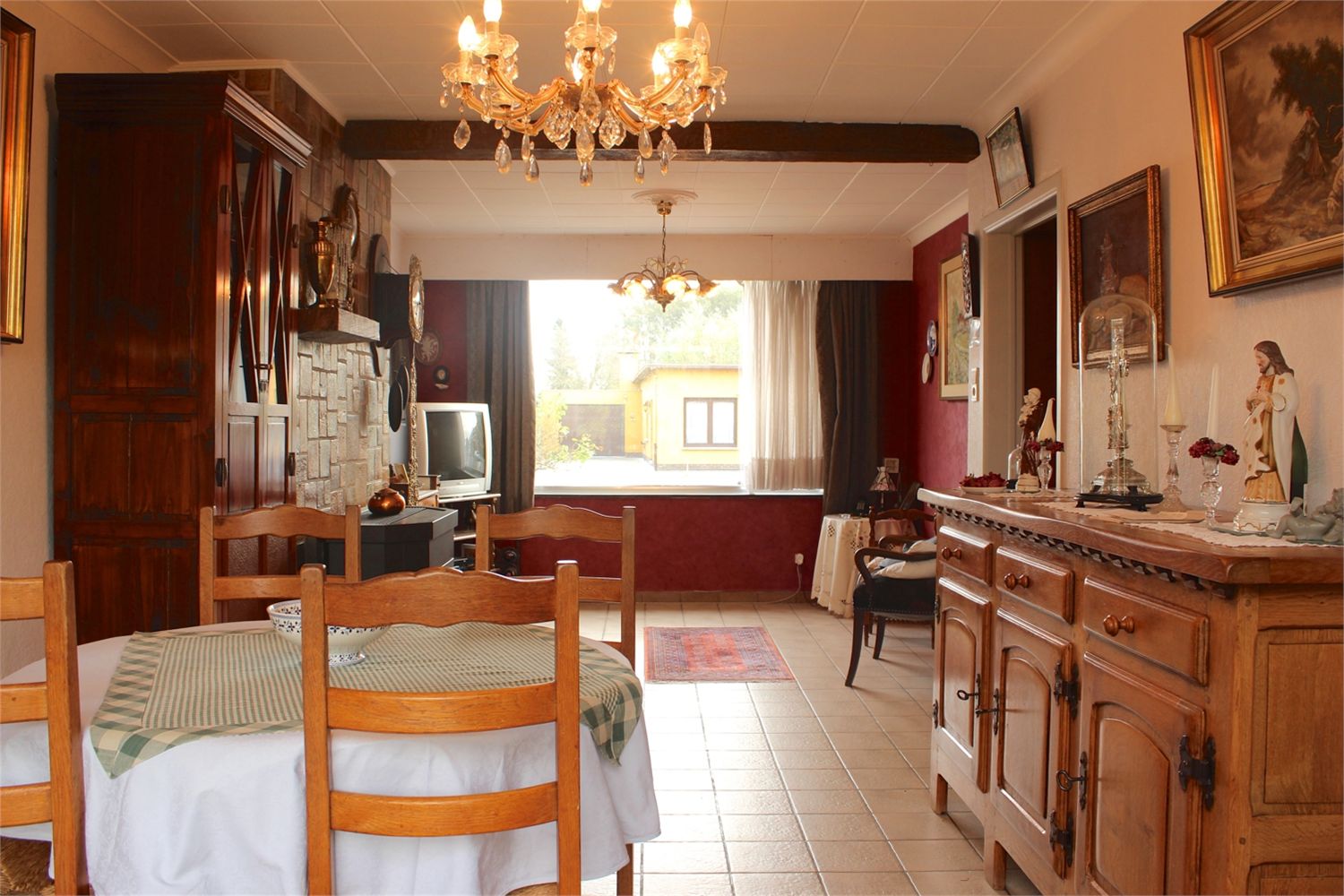 Half open bebouwing te Hamme 